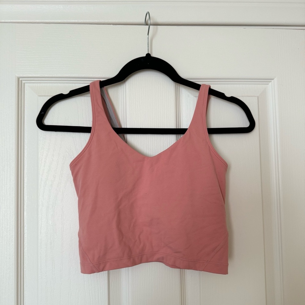 GLOWMODE FeatherFit Active Tank, Size 4 (S) in Baby Pink